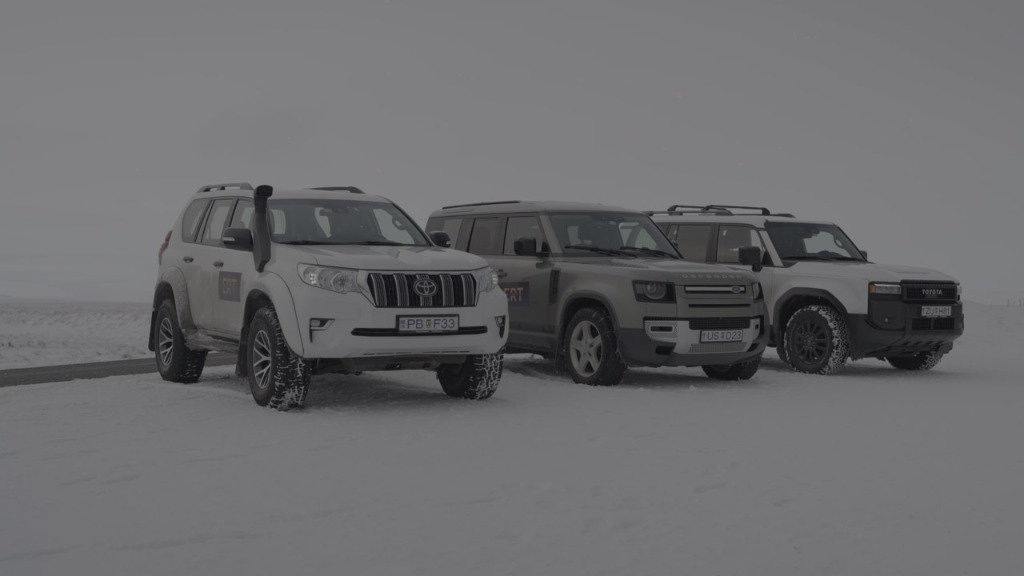 Epic Road Trips convoy on frozen Arctic routes
